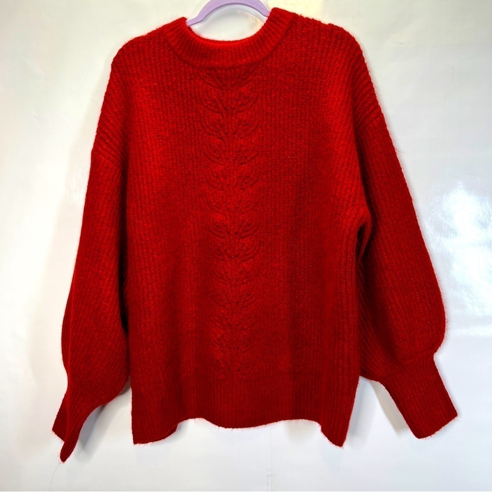 Ava & Viv Chunky Cozy Cable Knit Sweater Women’s Size XL
